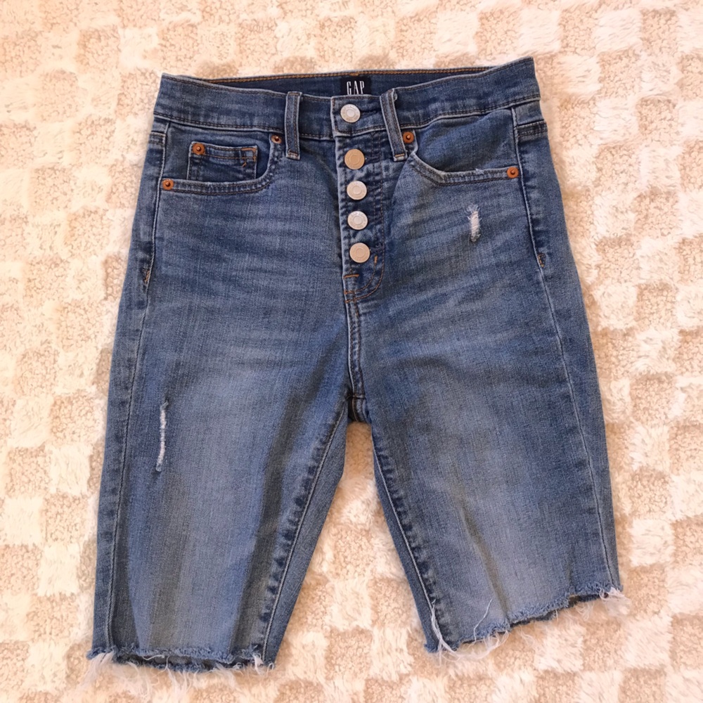GAP Denim Blue Bermuda Shorts